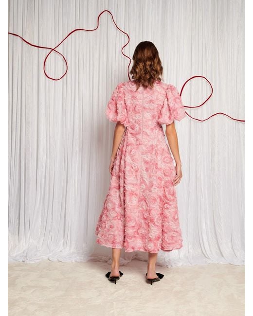 Sister Jane Dream Rose Finch Tulle Midi Dress in Pink | Lyst