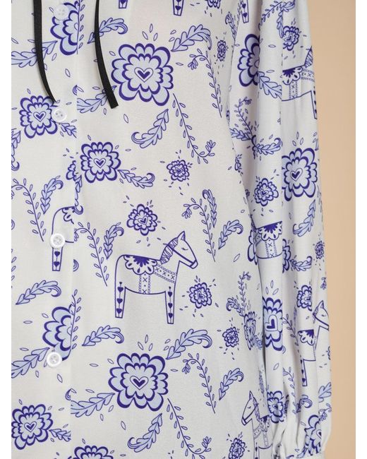Sister Jane Multicolor Dala Print Blouse