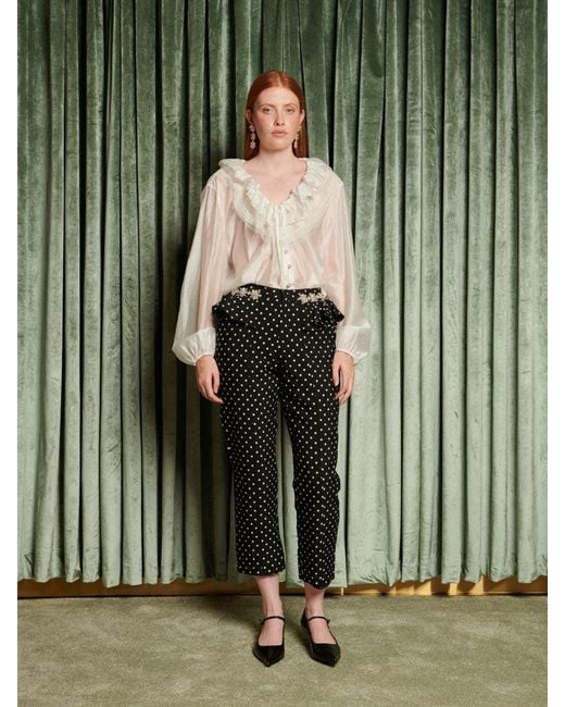 Sister Jane Green Dream Poetic Ruffle Blouse