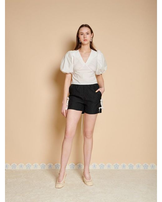 Sister Jane Natural Stuga Cropped Top