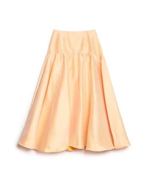 Sister Jane Blue Dream Alma Gathered Maxi Skirt