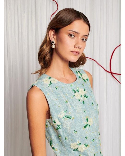 sister jane denim dress Sister Jane - Denim Mini Dress - Women - Cotton/Polyester - M Plus US