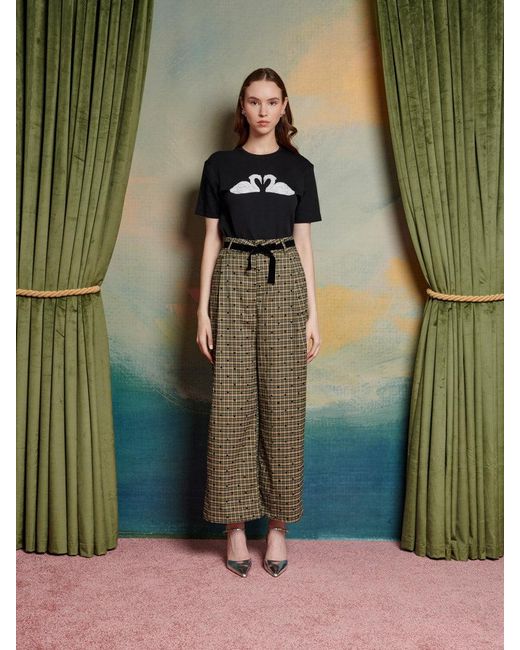 Sister Jane Green Ivan Swan T-shirt