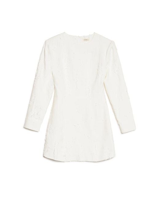 Sister Jane White Ghospell Solace Shaped Mini Dress