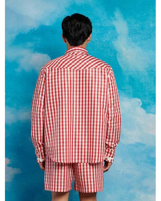 Sister Jane Blue Stables Gingham Shirt