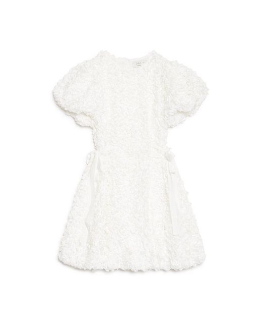 Sister Jane Natural Dream Petalscape Tulle Mini Dress