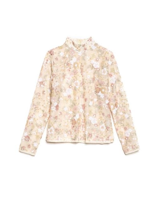 Sister Jane Blue Dream Wallpaper Sequin Top