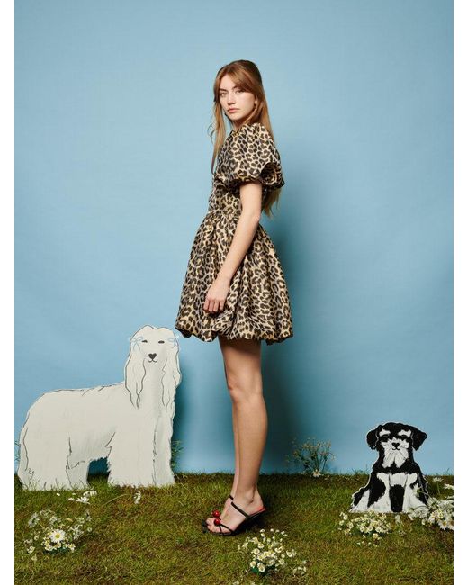 sisterjane / Lola Leopard Jacquard Dress