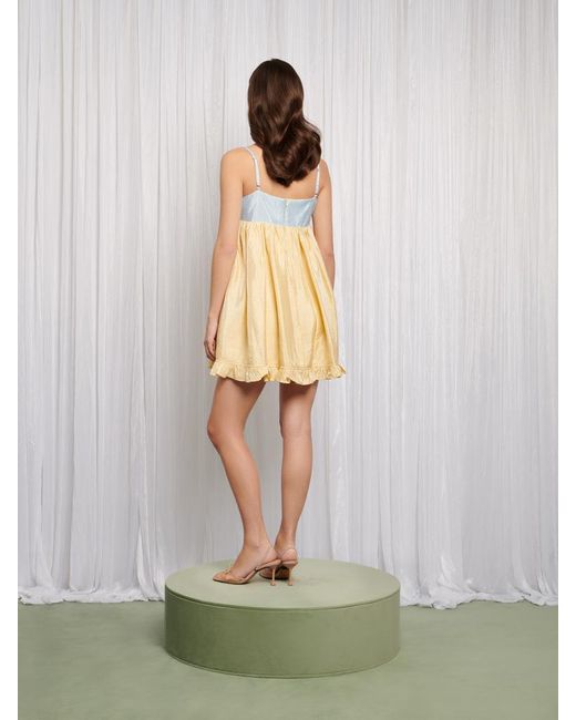 Sister Jane Natural Greta Mini Dress