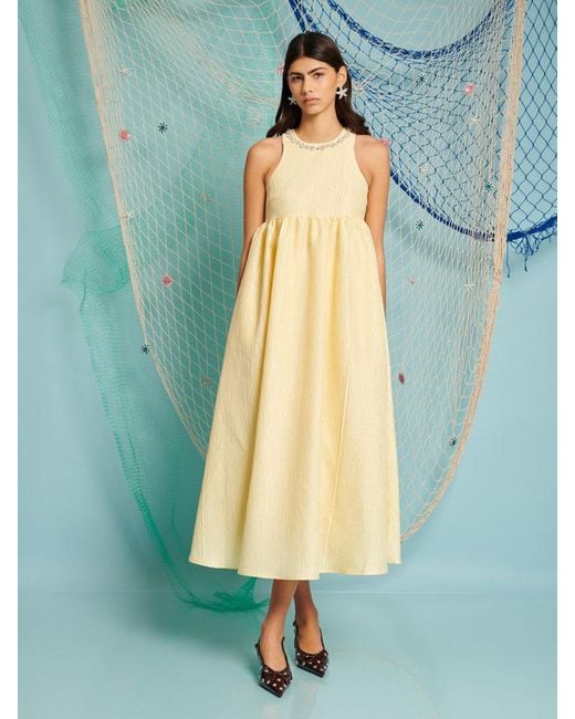 Sister Jane Blue Dream Darya Jewel Midi Dress