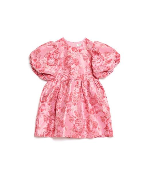 Sister Jane Pink Dream Elara Jacquard Mini Dress