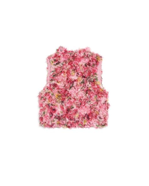 Sister Jane Red Dream Meadow Palette Tulle Top