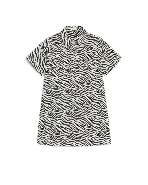 Sister Jane Multicolor Ghospell Zia Zebra Mini Dress