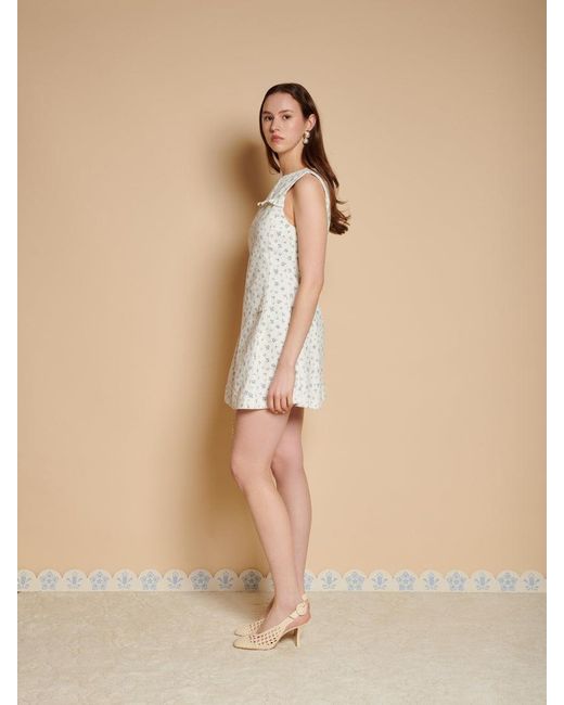Sister Jane Natural Dalarna Ditsy Mini Dress