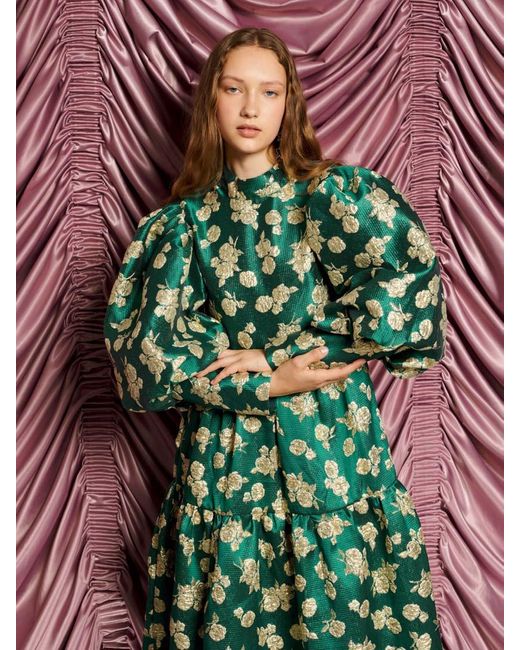 Sister Jane Multicolor Dream Showstopper Jacquard Maxi Dress