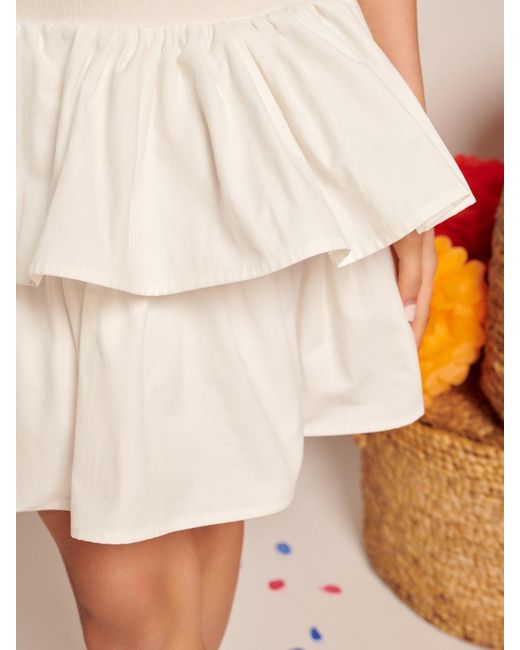 Sister Jane Orange Una Baile Rib Mini Dress