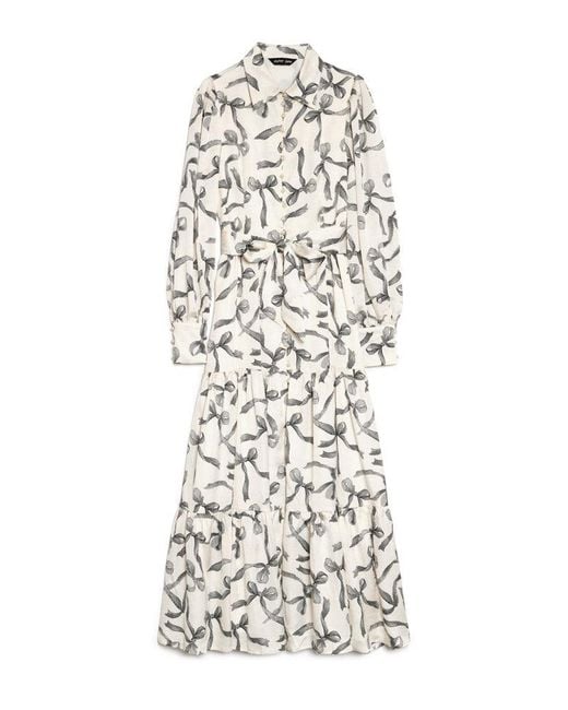 Sister Jane Brown Amara Bow Maxi Dress