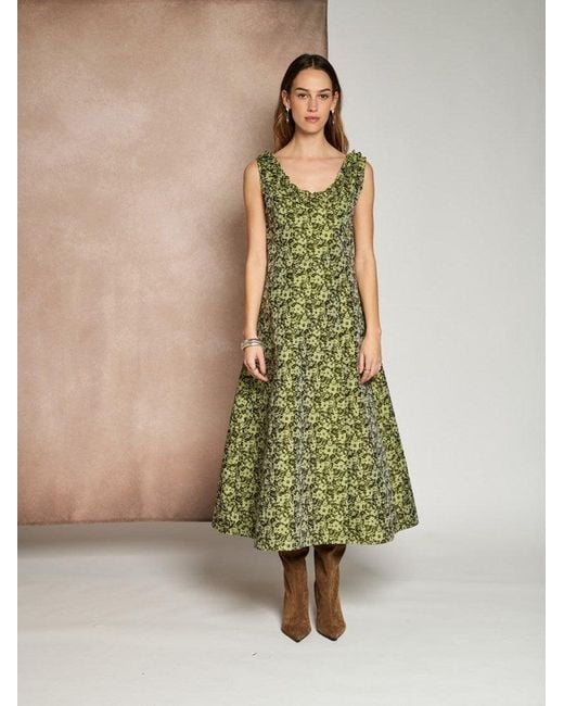 Sister Jane Green Ghospell Renata Floral Midi Dress