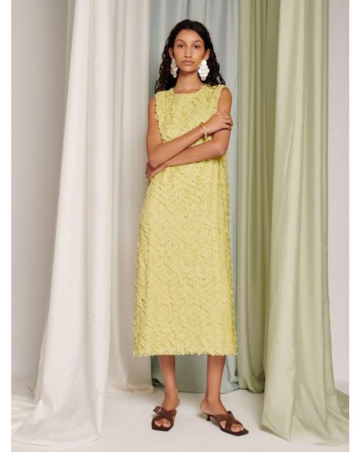 Sister Jane Natural Ghospell Shivani Midi Dress