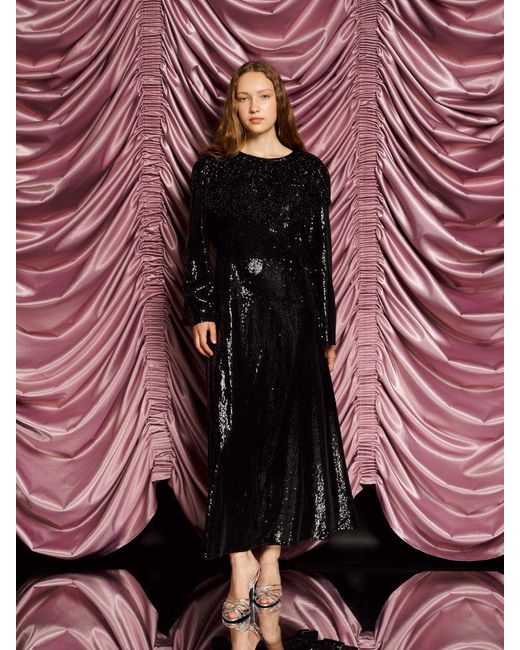 Sister Jane Pink Dream Nights Sequin Maxi Dress