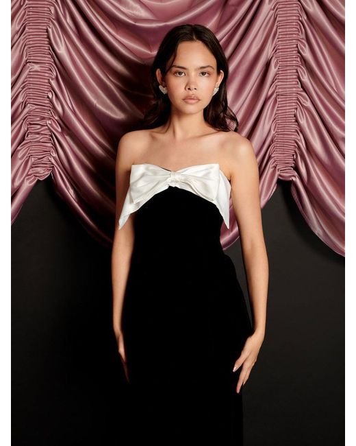 Sister Jane Black Kelly Velvet Maxi Dress