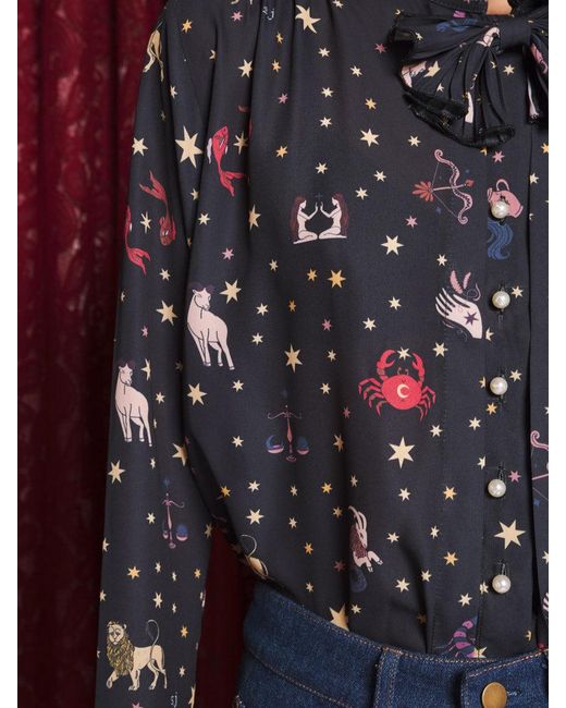 Sister Jane Red Tarot Reader Blouse