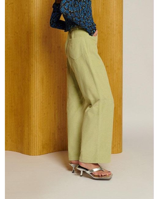 Sister Jane Yellow Ghospell Vega Cord Trousers
