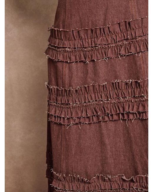 Sister Jane Brown Ghospell Minka Midi Dress