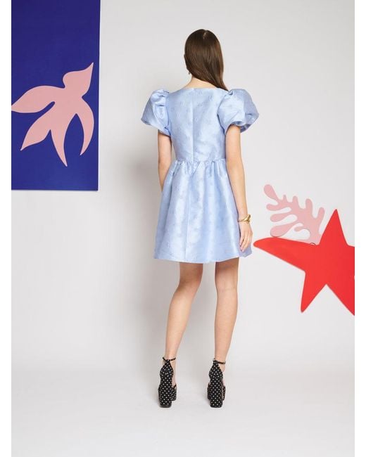 Sister Jane White Adele Bow Mini Dress