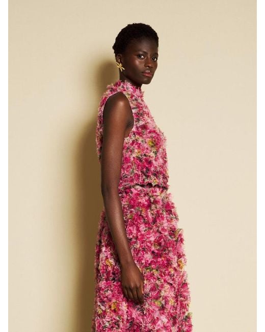 Sister Jane Red Dream Meadow Palette Tulle Top