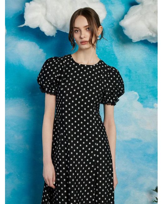 Sister Jane Blue Sonora Star Midi Dress