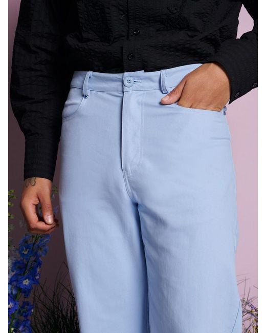 Sister Jane Blue Field Gem Trousers