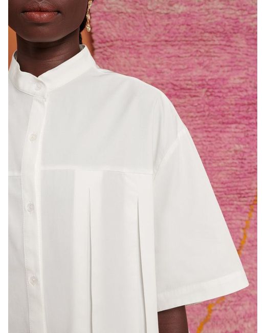 Sister Jane Brown Ghospell Soraya Pleated Shirt