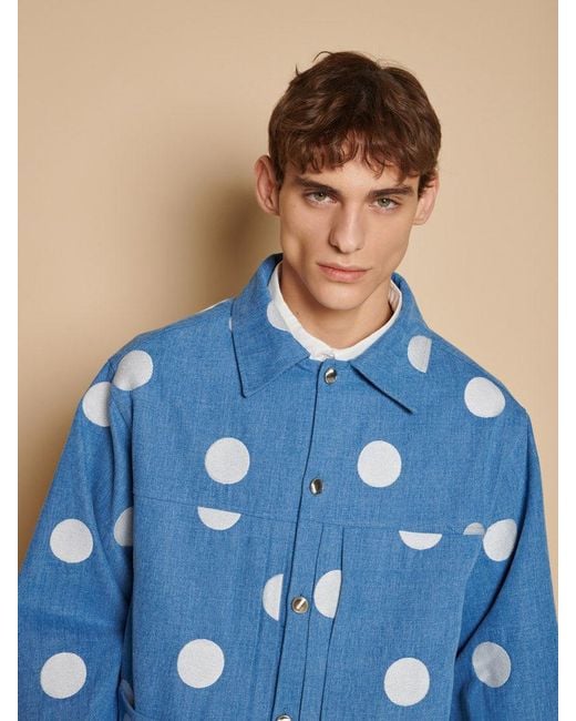 Sister Jane Blue Erik Embroidery Jacket
