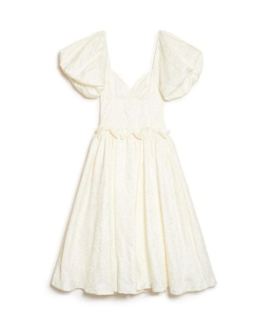 Sister Jane Blue Dream Mora Bow Maxi Dress