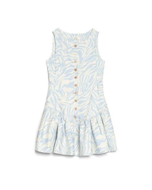 Sister Jane Green Ghospell Serena Zebra Mini Dress