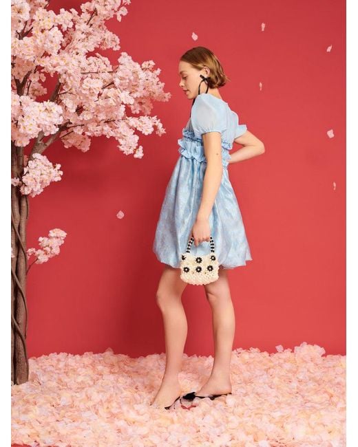 Sister Jane Red Dream Brooke Organza Mini Dress