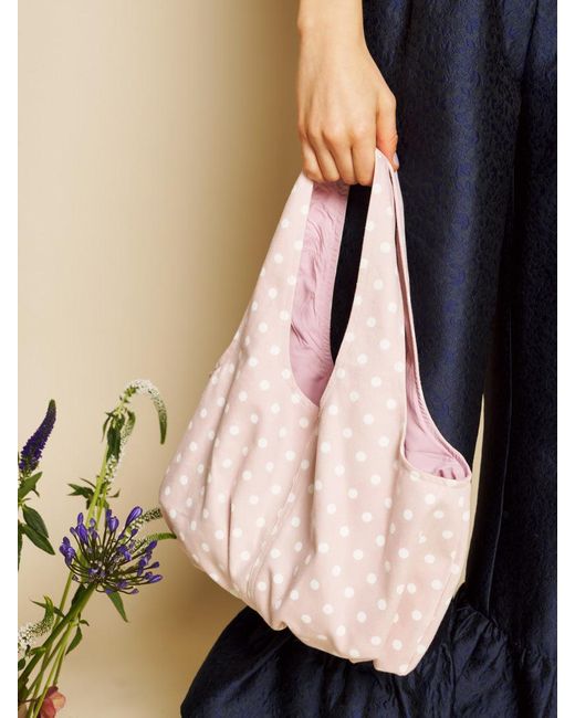 Sister Jane Pink Violette Spot Bubble Bag