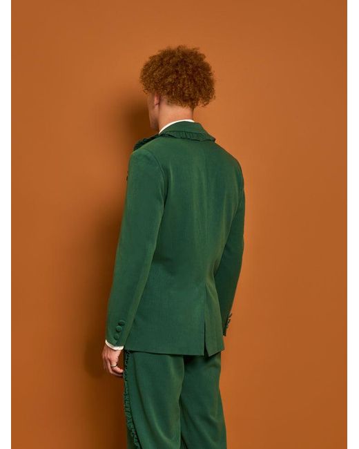 Sister Jane Green Granger Ruffle Blazer