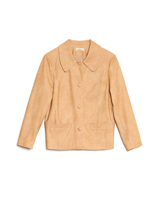 Sister Jane Natural Ghospell Camila Faux Leather Jacket