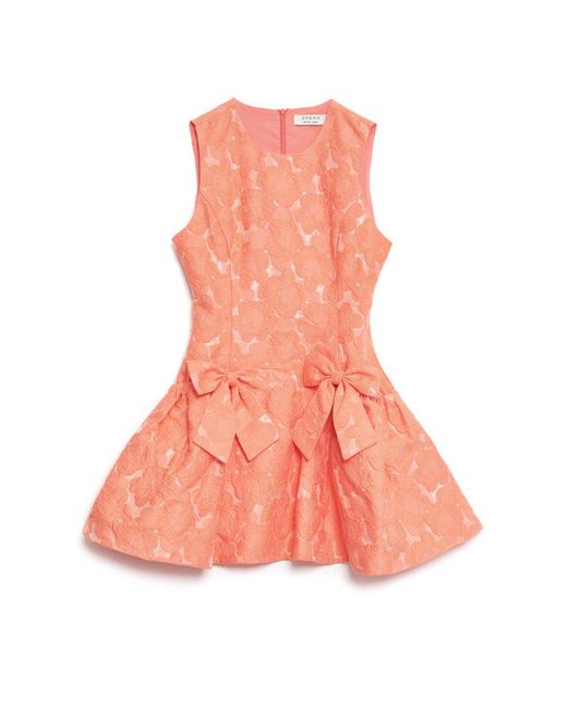 Sister Jane Multicolor Dream Tangerine Jacquard Mini Dress