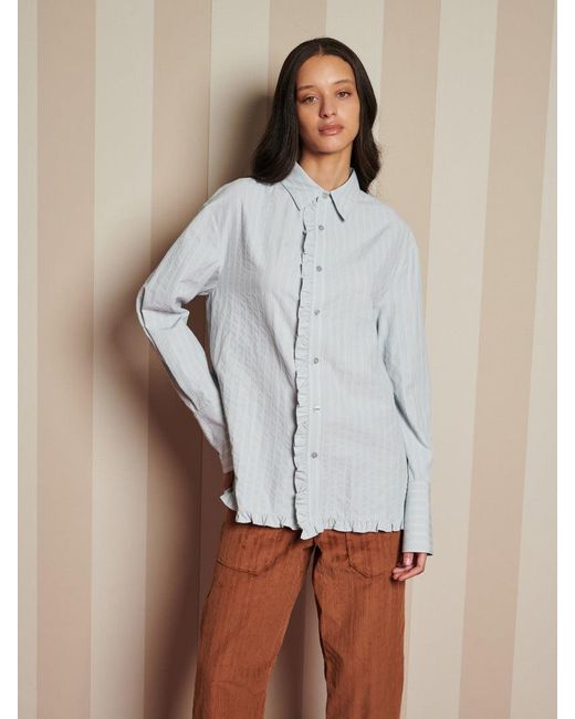 Sister Jane Multicolor Angel Stripe Shirt