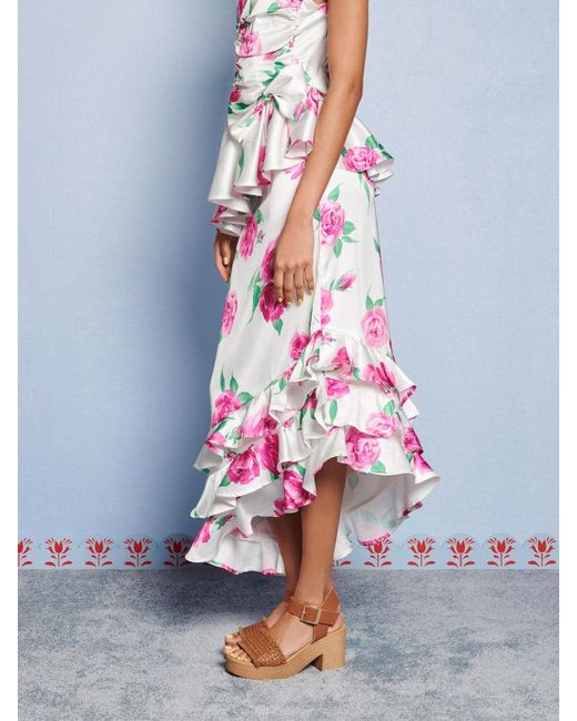 Sister Jane Multicolor Dream Pernilla Floral Ruffle Skirt