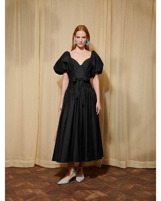 Sister Jane Black Dream Bright Intentions Midi Dress