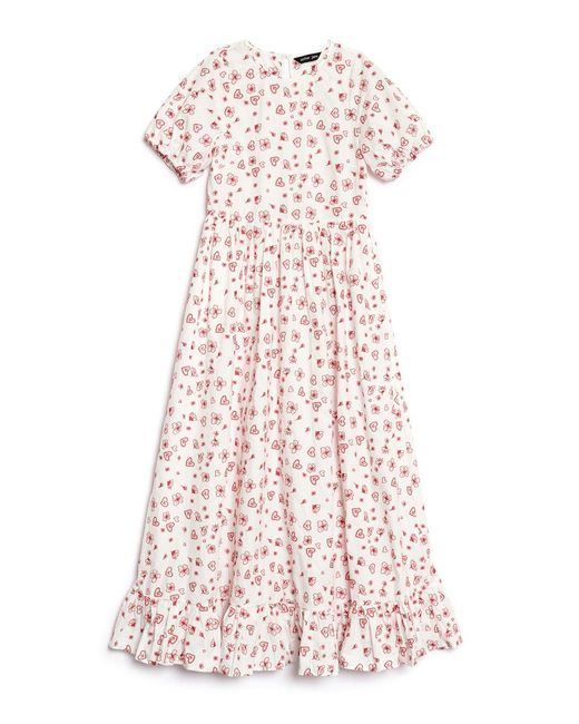 Sister Jane Blue Doodle Bloom Midi Dress