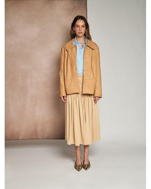 Sister Jane Natural Ghospell Camila Faux Leather Jacket
