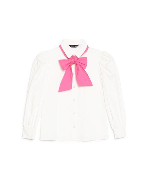 Sister Jane Pink Atelier Bow Blouse