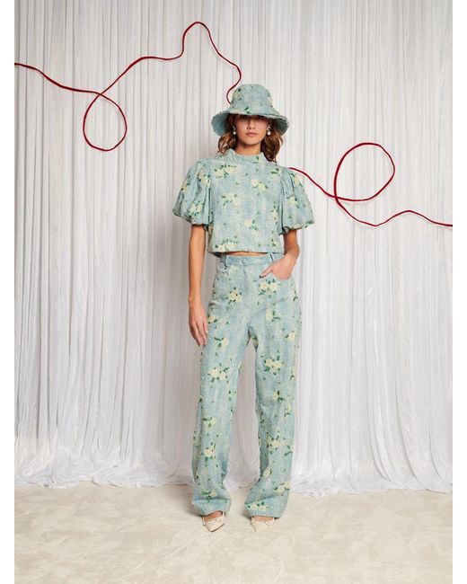 Sister Jane Dream Harmony Bead Denim Top | Lyst Sister Jane Dream Harmony Bead Denim Top | Lyst