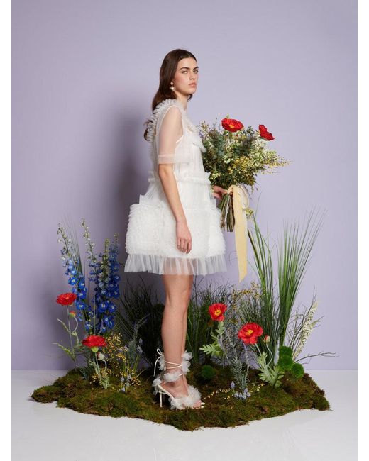 Sister Jane Gray Dream Heather Tulle Mini Dress