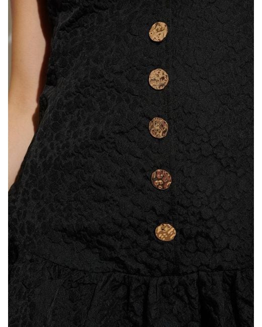 Sister Jane Black Ghospell Edna Mini Dress